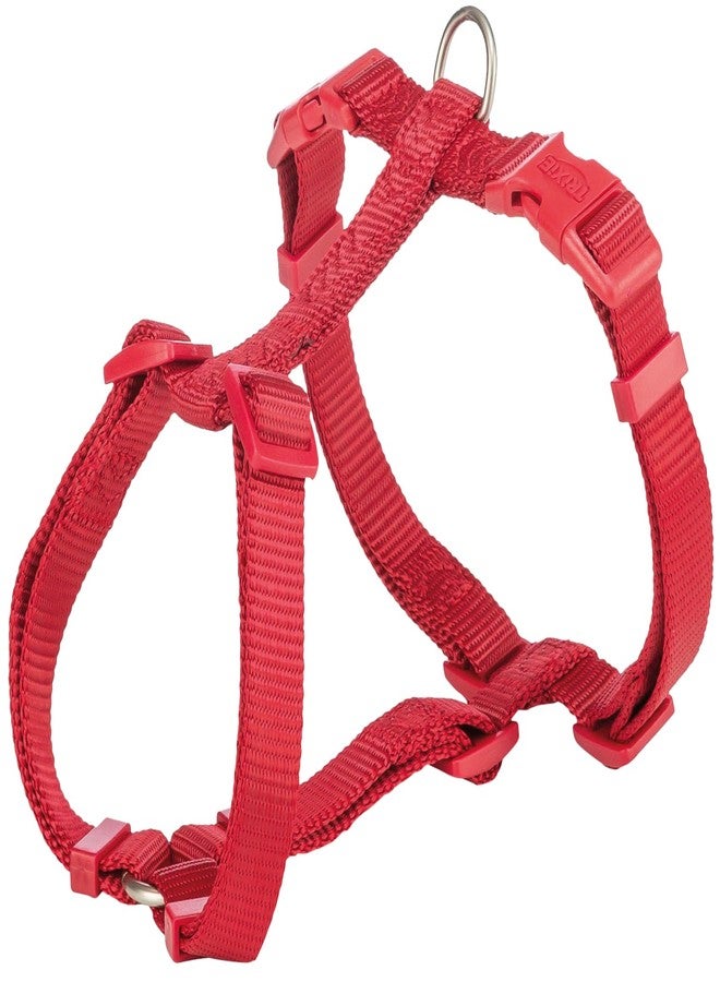 Trixie Premium H-Harness for Large Dogs - XL-XXL (85-130 cm), Adjustable Padded Dog Harness, Heavy-Duty Pet Harness, Red - Image 1